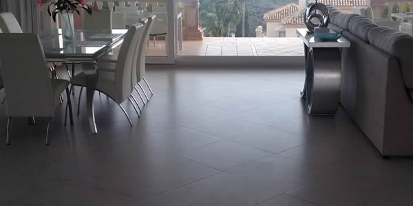 Stunning marble floor in a premier villa