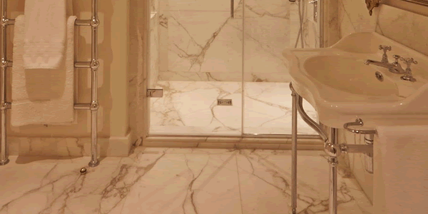 Timeless Marble Bathroom
